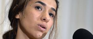 Friedensnobelpreisträgerin Nadia Murad (25) bittet als UN-Sonderbotschafterin weltweit um Hilfe für ihre Glaubensfreunde.