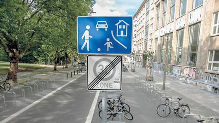 In Tempelhof-Schöneberg sollen verkehrsberuhigte Zonen eingerichtet werden. 