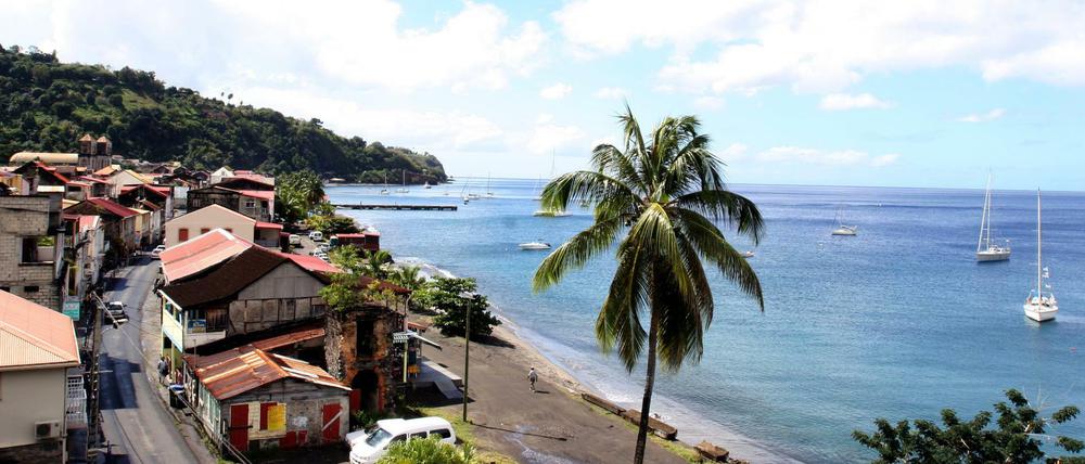 Saint-Pierre im Nordosten von Martinique