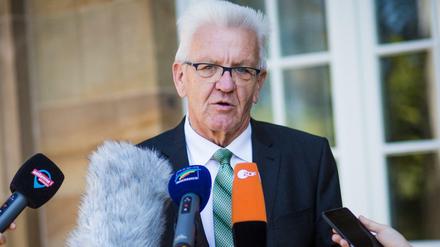 Winfried Kretschmann, Ministerpräsident von Baden-Württemberg.