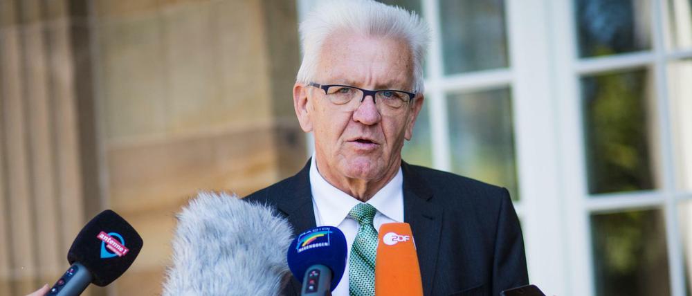 Winfried Kretschmann, Ministerpräsident von Baden-Württemberg.