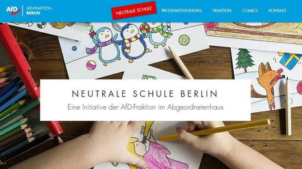 Mit dem Online-Portal will die AfD Lehrer AfD-kritische Lehrer ermitteln. 