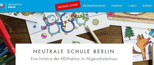 Mit dem Online-Portal will die AfD Lehrer AfD-kritische Lehrer ermitteln. 