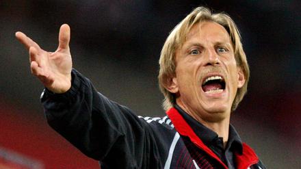 Christoph Daum, hier im Jahr 2007 als Trainer des 1. FC Köln.
