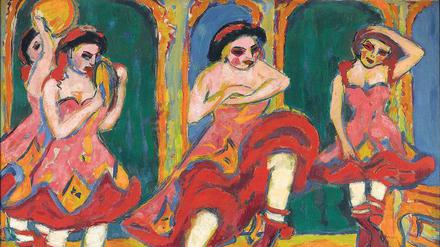 "Die Czardas-Tänzer" von Ernst Ludwig Kirchner.