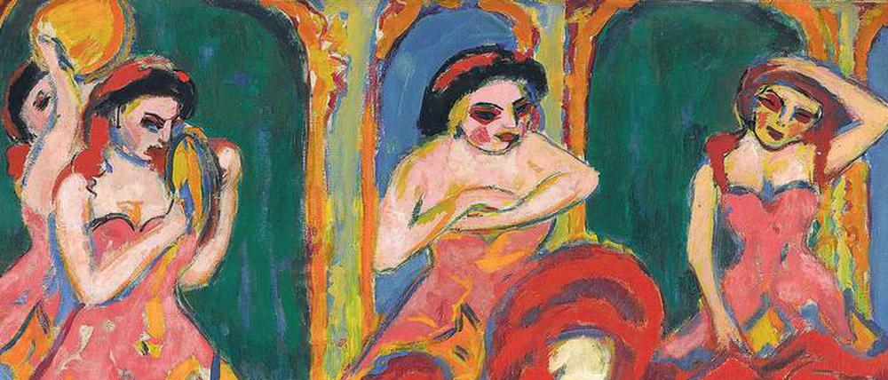 "Die Czardas-Tänzer" von Ernst Ludwig Kirchner.