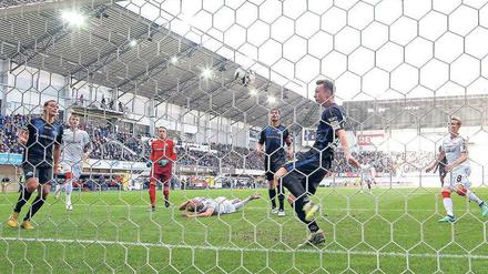 Union hatte gegen Paderborn einige hochkarätige Chancen. Die Mannschaft bekam den Ball aber nicht über die Linie.