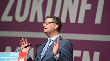 Thorsten Schäfer-Gümbel, Landesvorsitzender der Hessen-SPD. 