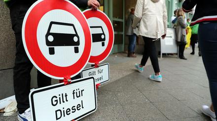 Durch eine Gesetzesänderung soll die Verhängung von Diesel-Fahrverboten schwieriger werden.