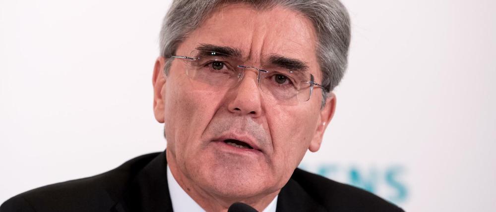Besser spät absagen als hinfahren: Siemens-Chef Joe Kaeser hat eingesehen, dass er jetzt nicht nach Riad reisen kann.