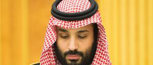 Kronprinz Mohammed von Saudi-Arabien. 