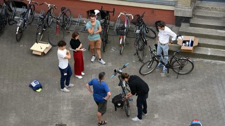 Für das Projekt entwickelte und baute das Radmesser-Team spezielle Sensoren. Es gibt drei Arten, damit sie an jeden Fahrradtyp passen.