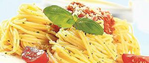 Berliner Klassiker. Spaghetti Bolognese zum Welt-Pasta-Tag.