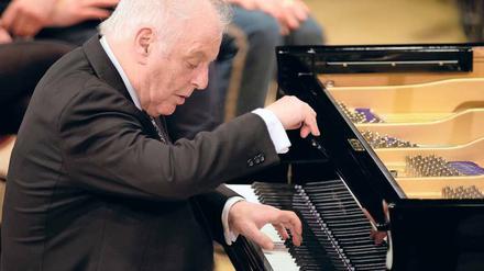 Daniel Barenboim im Boulez Saal.