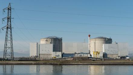 Das Atomkraftwerk im elsässischen Fessenheim