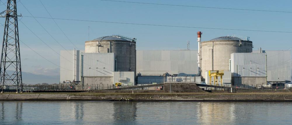 Das Atomkraftwerk im elsässischen Fessenheim
