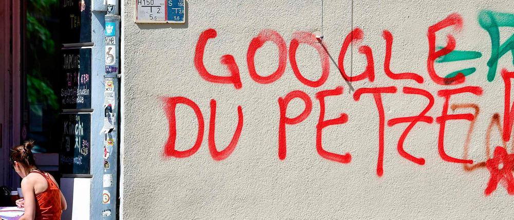 Kreuzberger Protest.