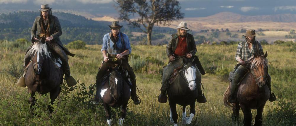 "Red Dead Redemption 2": Die Spieler haben viel Raum, sich im Wilden Westen auszutoben oder auch um einfach mal gar nichts zu tun.
