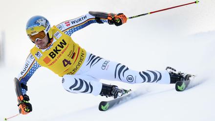 In Aktion - auch am Samstag? Felix Neureuthers Start ist weiter fraglich.