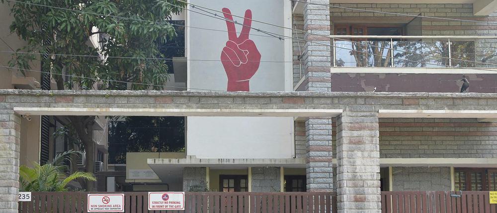 Das Büro von Amnesty International im indischen Bangalore. 
