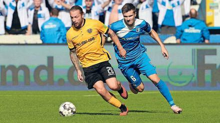 Auf ihn kommt es an. Auf Patrick Eberts spielerische Klasse setzen sie bei Dynamo Dresden ganz besonders.