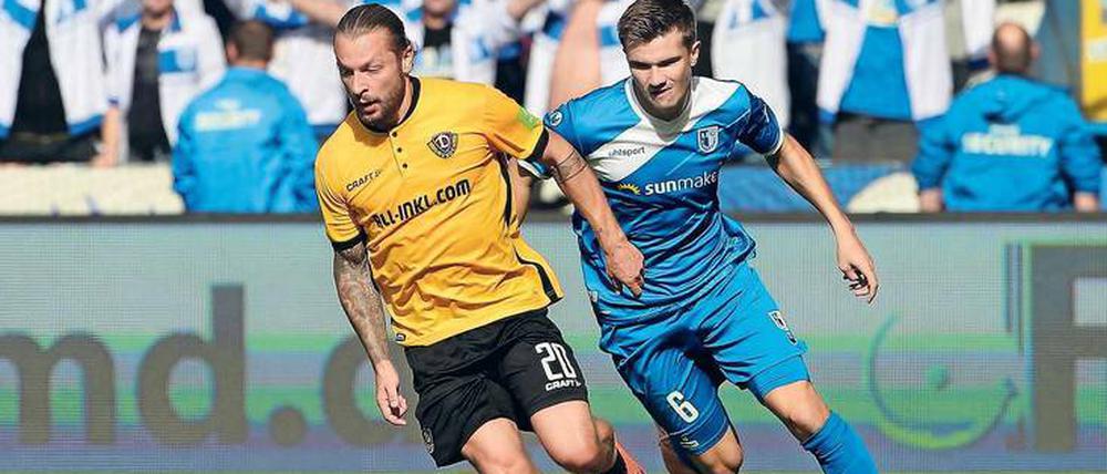 Auf ihn kommt es an. Auf Patrick Eberts spielerische Klasse setzen sie bei Dynamo Dresden ganz besonders.