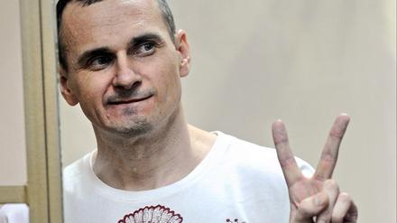 Der inhaftierte Filmemacher Oleg Senzow aus der Ukraine