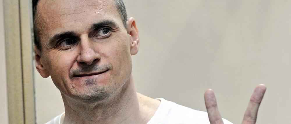 Der inhaftierte Filmemacher Oleg Senzow aus der Ukraine