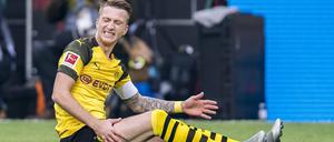 Kleiner Dämpfer. Marco Reus hadert mit den vergebenen Chancen gegen die Hertha.