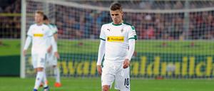 Enttäuscht. Thorgan Hazards Ausgleich reichte letztlich nicht.