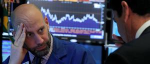 In Sorge: Trader an der New York Exchange.