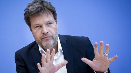 Ändert den Kurs der Grünen: Parteichef Robert Habeck.