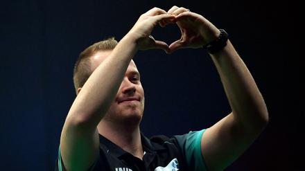 Max Hopp scheitert im Halbfinale am späteren Europameister James Wade.