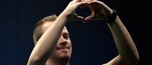 Max Hopp scheitert im Halbfinale am späteren Europameister James Wade.