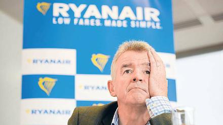 Ryanair-Chef Michael O'Leary sieht sich neuen Vorwürfen ausgesetzt