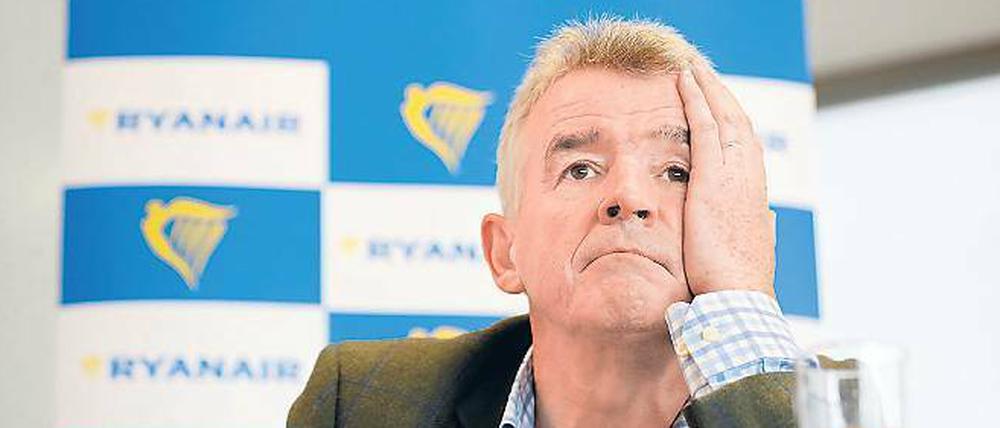 Ryanair-Chef Michael O'Leary sieht sich neuen Vorwürfen ausgesetzt