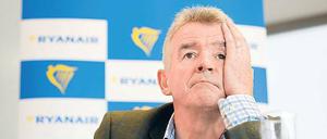 Ryanair-Chef Michael O'Leary sieht sich neuen Vorwürfen ausgesetzt