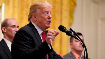 Vergiftetes Klima: US-Präsident Donald Trump. 