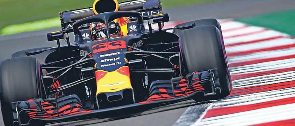 Auf Kurs. Max Verstappen gilt für das Rennen am Sonntag in Mexiko als einer der Favoriten.