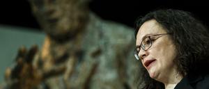 Die SPD-Parteivorsitzende Andrea Nahles 