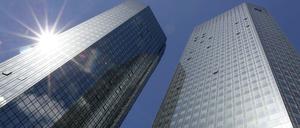 Bald zu 3,1 Prozent in Händen des US-Hedgefonds Hudson Executive: Die Gebäude der Deutschen Bank.