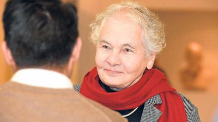 Hoher Besuch. Nobelpreisträgerin Nüsslein-Volhard am BIMSB. 