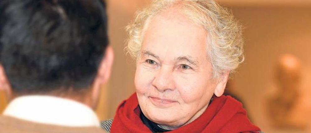 Hoher Besuch. Nobelpreisträgerin Nüsslein-Volhard am BIMSB.
