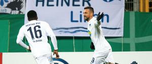 Herthas Vedad Ibisevic legte den Grundstein zum Sieg in Darmstadt.