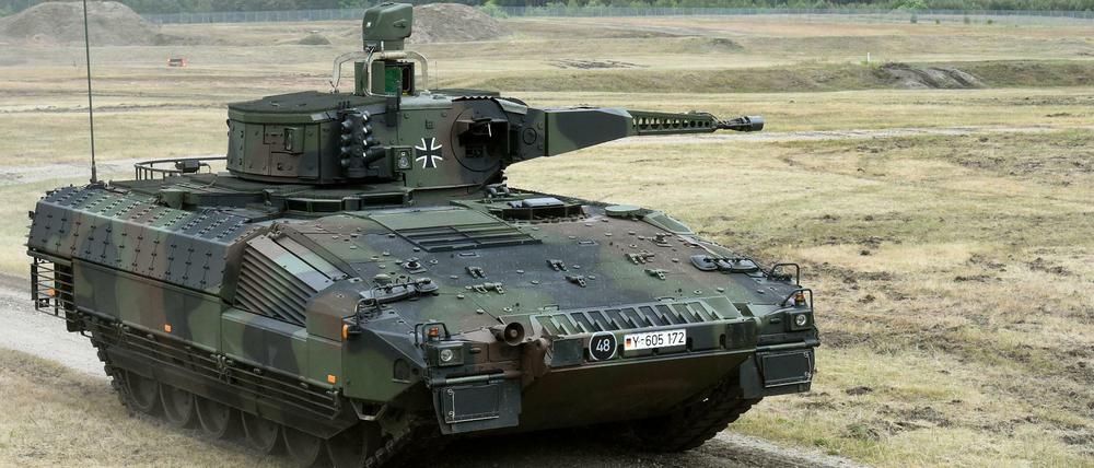 Der Schützenpanzer Puma bereitet Sorge.