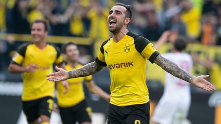 Auf und davon. In Spanien ärgern sie sich, dass der FC Barcelona Paco Alcácer zu Borussia Dortmund hat ziehen lassen.