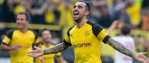 Auf und davon. In Spanien ärgern sie sich, dass der FC Barcelona Paco Alcácer zu Borussia Dortmund hat ziehen lassen.
