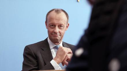 Friedrich Merz (CDU) äußert sich zu seiner Kandidatur für das Amt des Parteivorsitzenden der CDU.