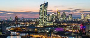Europäische Zentralbank (EZB) in Frankfurt am Main