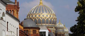 Die Neue Synagoge in Berlin-Mitte.